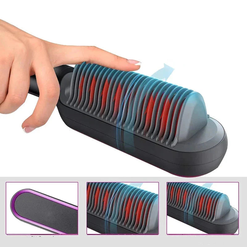 GlamBrush Pro – Alisar y rizar con un solo dispositivo