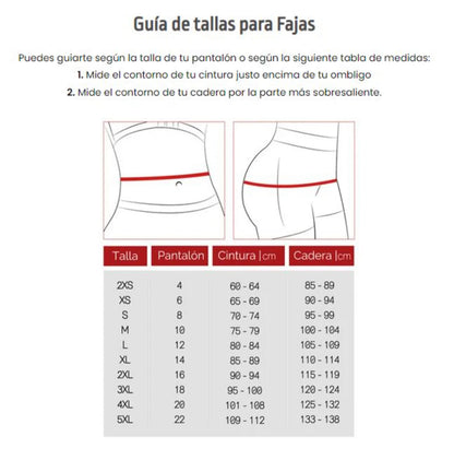 FAJA TIPO SHORT LEVANTA COLA