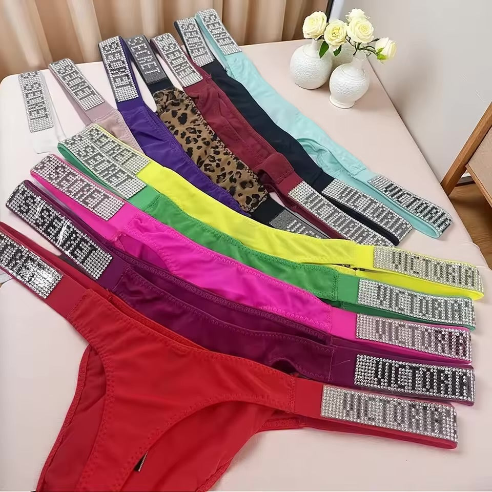 3 Piezas de bragas tipo tanga de victoria’s secret